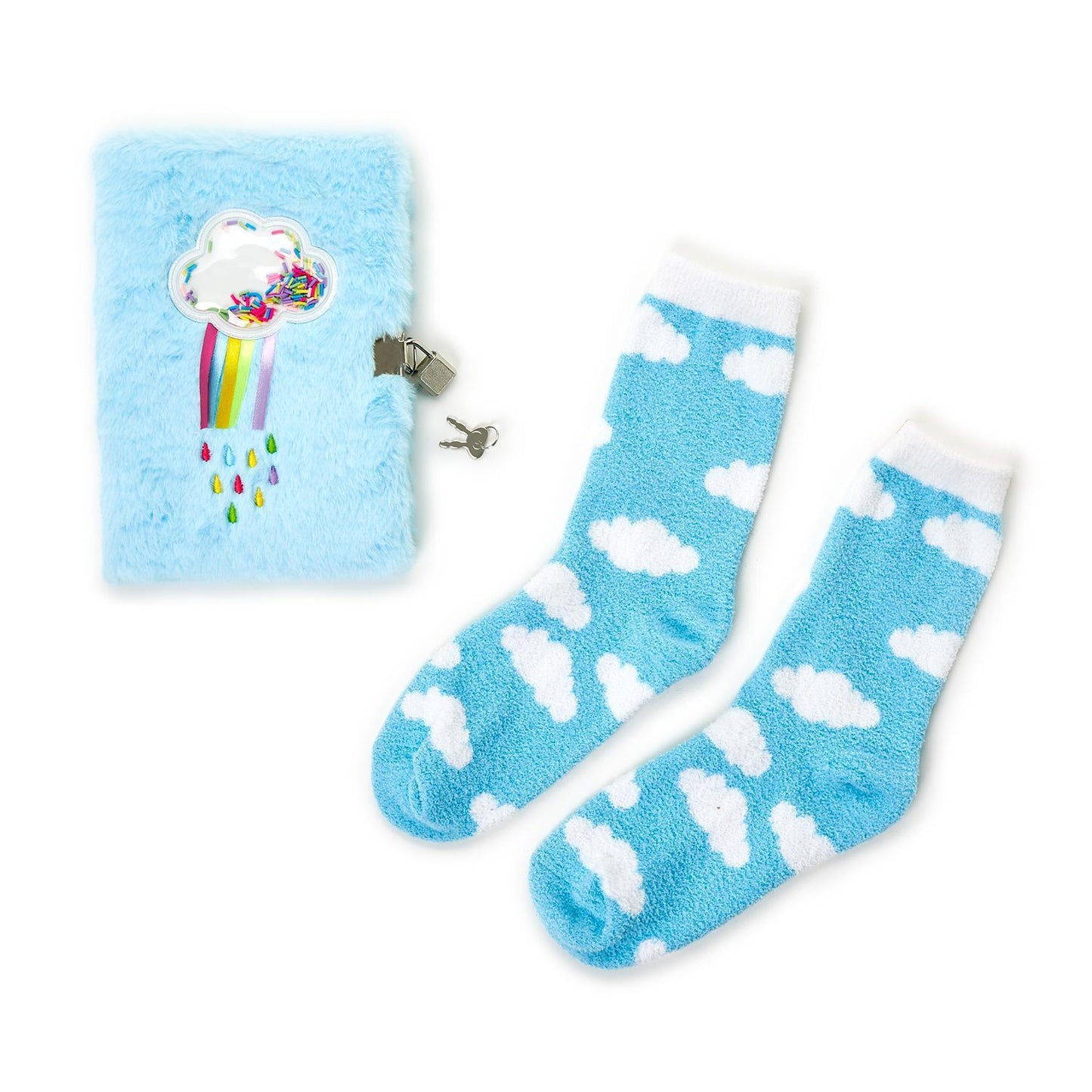 Cloud Journal & Socks Set