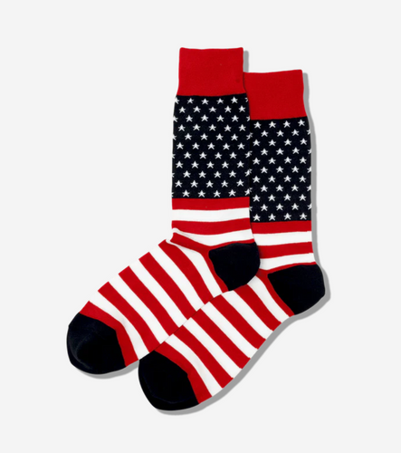 Flag Socks/Red