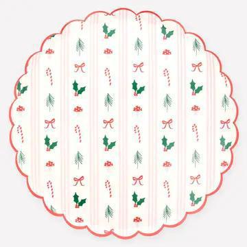 MER-Festive Icon Dinner Plates