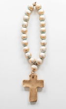 Load image into Gallery viewer, Chunky 15&quot; Cross Blessing Bead