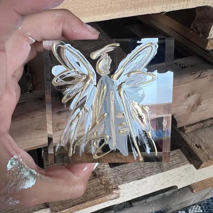 TPP-Angel Lucite Block