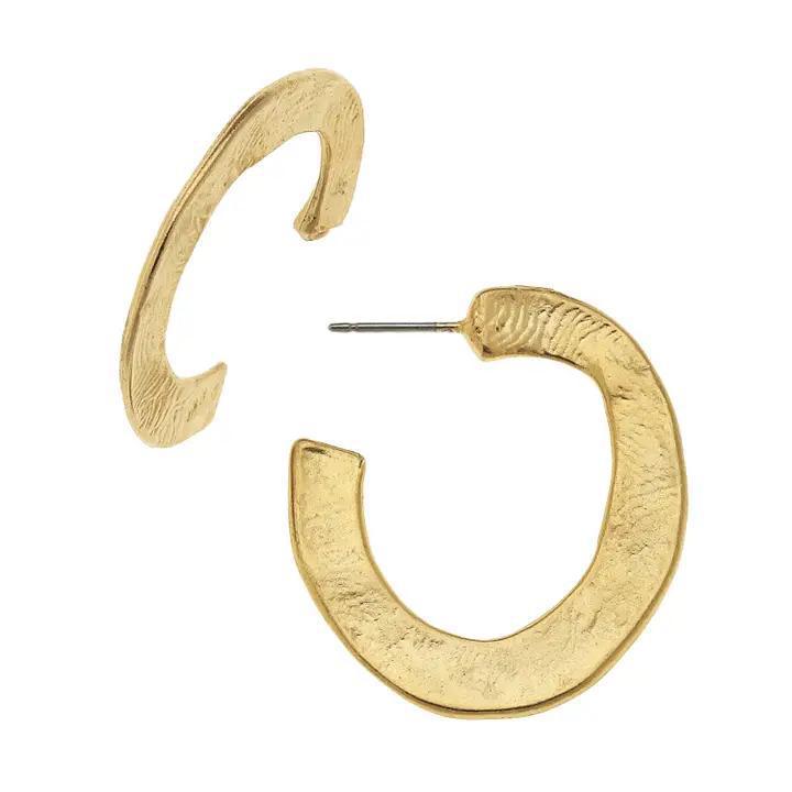 SS-Small Gold Hoop Earrings
