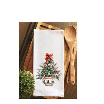 ROU-Christmas Tea Towel