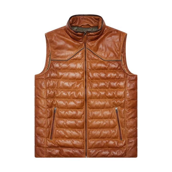 TS-Maverick Leather Vest