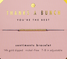 Load image into Gallery viewer, Sentiments Bracelet