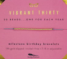 Load image into Gallery viewer, Milestone Birthday Bracelet