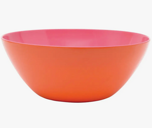 Orange and Pink Salad Bowl