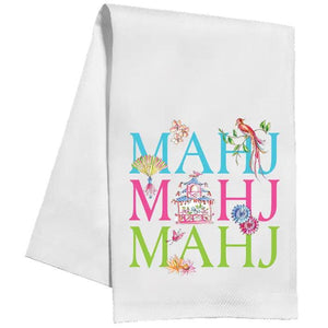 Mahjong Tea Towel