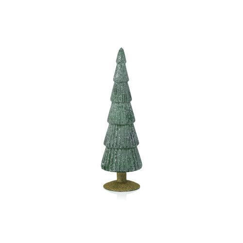 Green Pine Glass Tree
