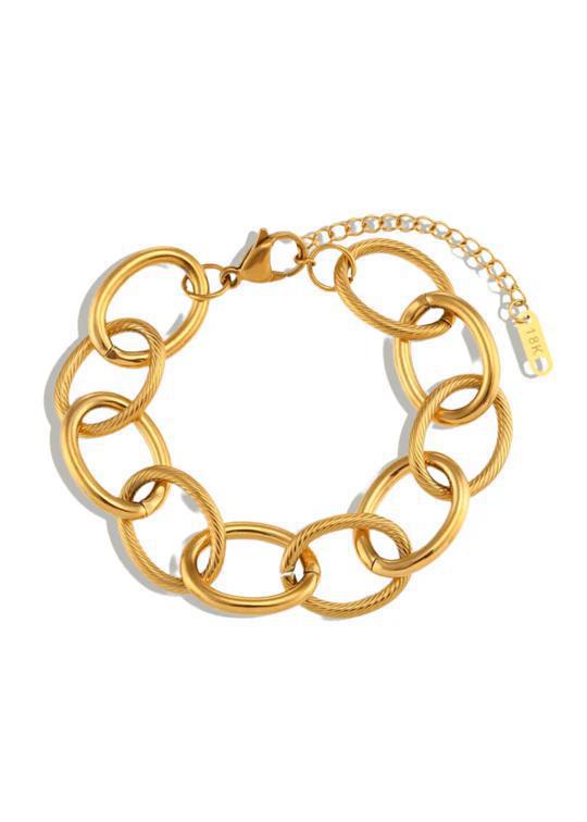 Addison Gold Chain Bracelet