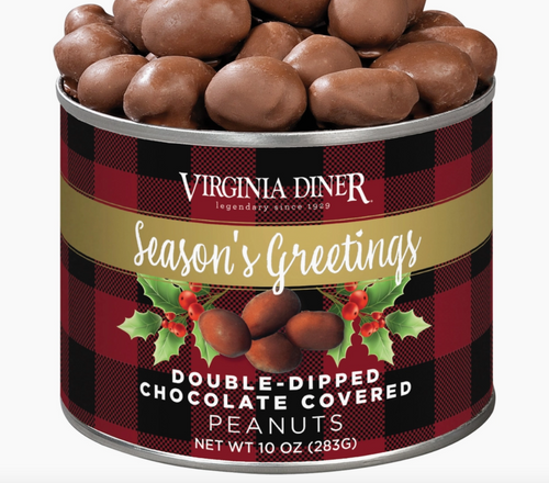 Seasons Greetings Chocolate Peanuts 10oz