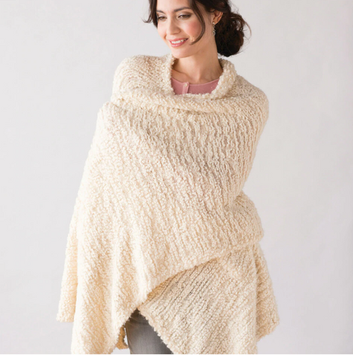 Cream Giving Shawl