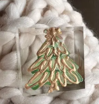 Mini Christmas Tree Art