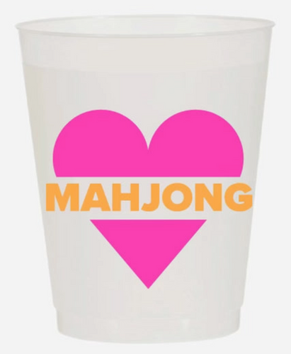 Heart Mahjong Frost Flex Cups