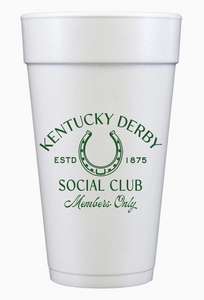 Kentucky Derby Social Club Cups