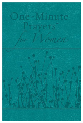 One Minute Prayers for Women-Teal