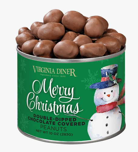 Christmas Milk Chocolate Peanuts 10oz.