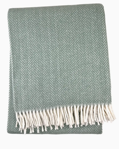 Herringbone Plush Throw