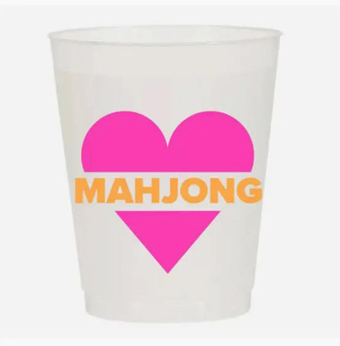 Heart Mahjong Frost Flex Cups
