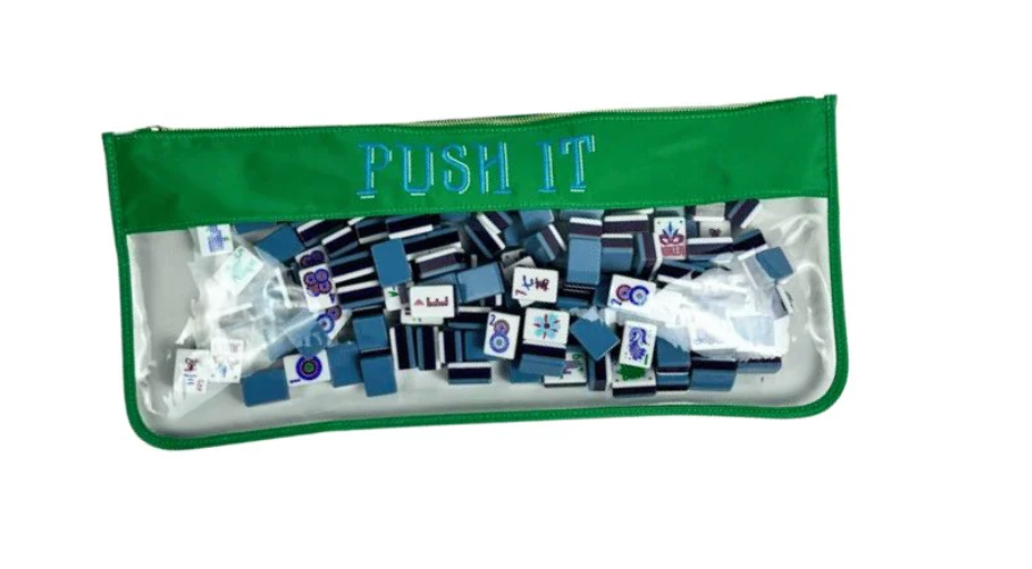 Push It Stitched Mahjong Bag