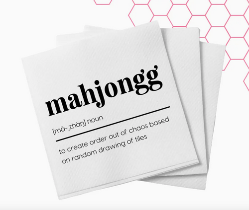 Mahjong Definition Napkins