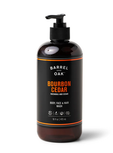 Bourbon Cedar All In One Wash