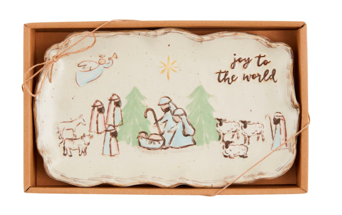 Nativity Plate