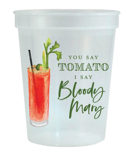 Bloody Mary Stadium Cups