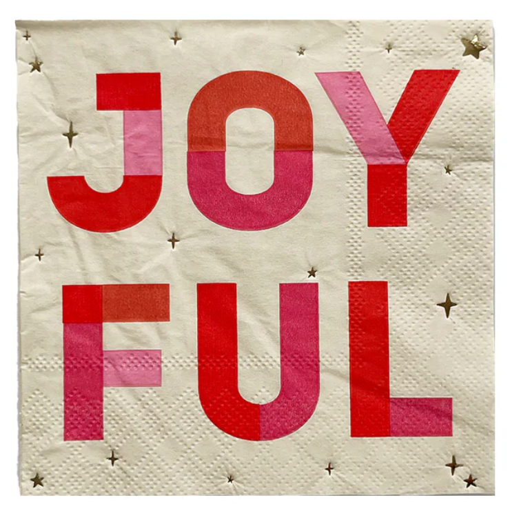 Joyful Cocktail Napkins