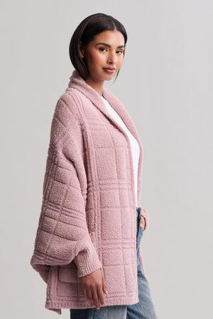 BFD-Plaid Blanket Wrap