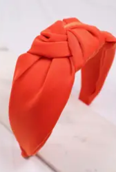 Knot Headband/Orange