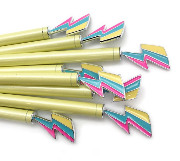 Charm Pen-Lightning Bolt