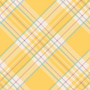 Yellow Plaid Guest Napkins