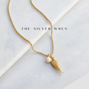 Gold Fish Necklace