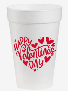 Happy Valentine's Day Cups/16oz