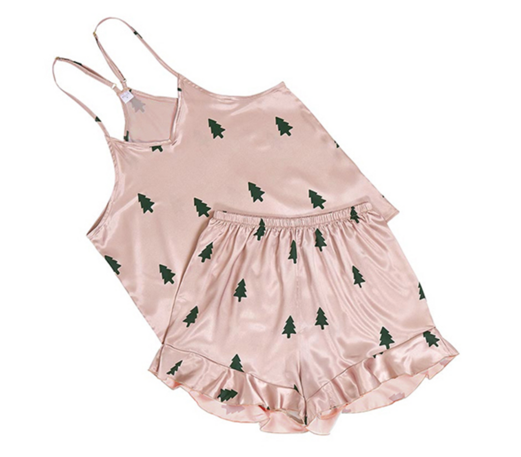 Cami Ruffled Short PJ's