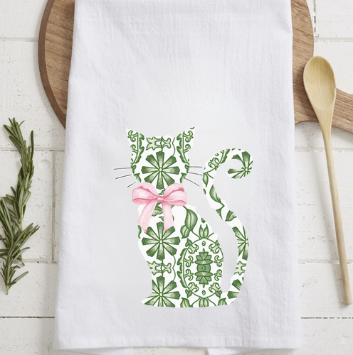 Cat Tea Towel