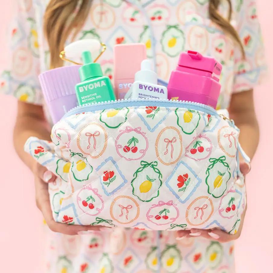 RPS-Quilted Cosmetic Bag