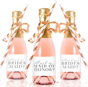 Will You Be My Bridesmaid Label