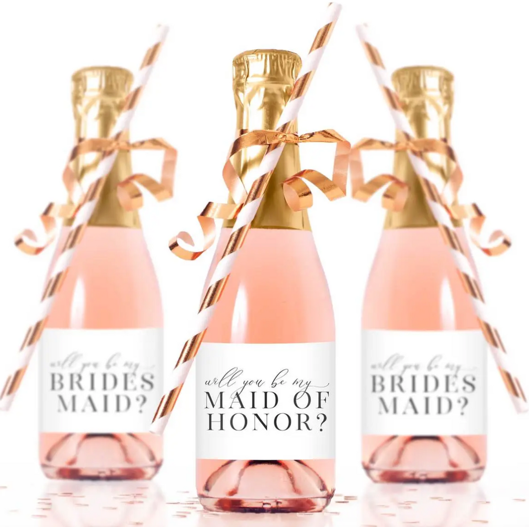 Will You Be My Bridesmaid Label