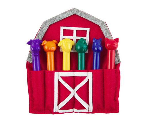 Barn Crayon Holder