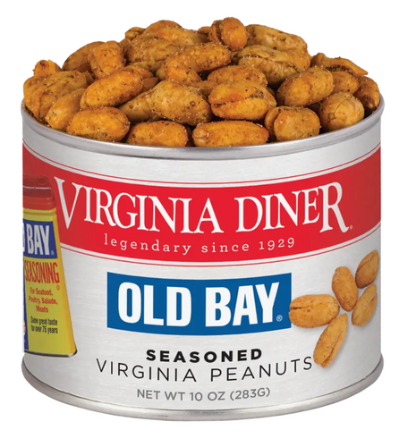 Old Bay Seasoned Peanuts 10oz.