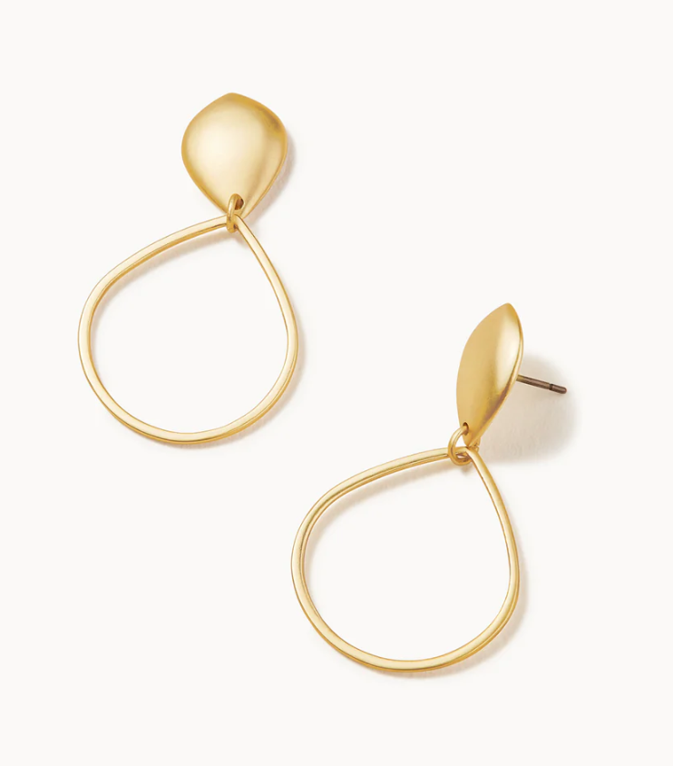 Droplet Gold Earrings