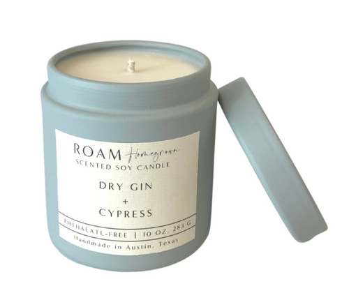 Dry Gin + Cypress Candle