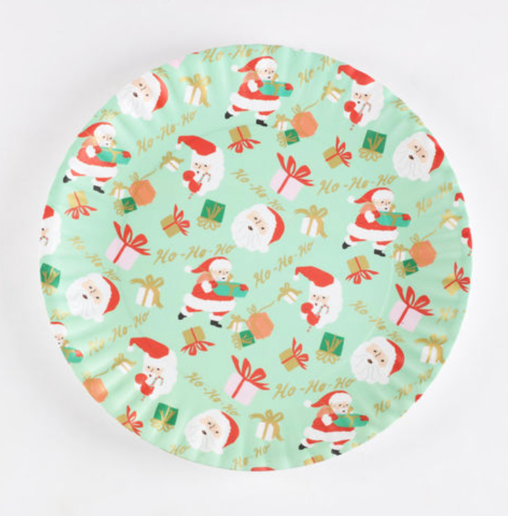 Santa Melamine Platter