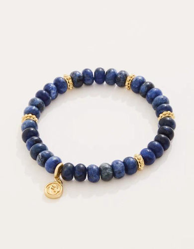 Dark Blue Stretch Bracelet