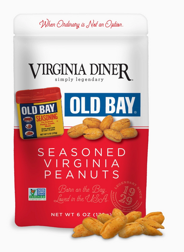 Old Bay Virginia Peanuts 6 oz. Pouch