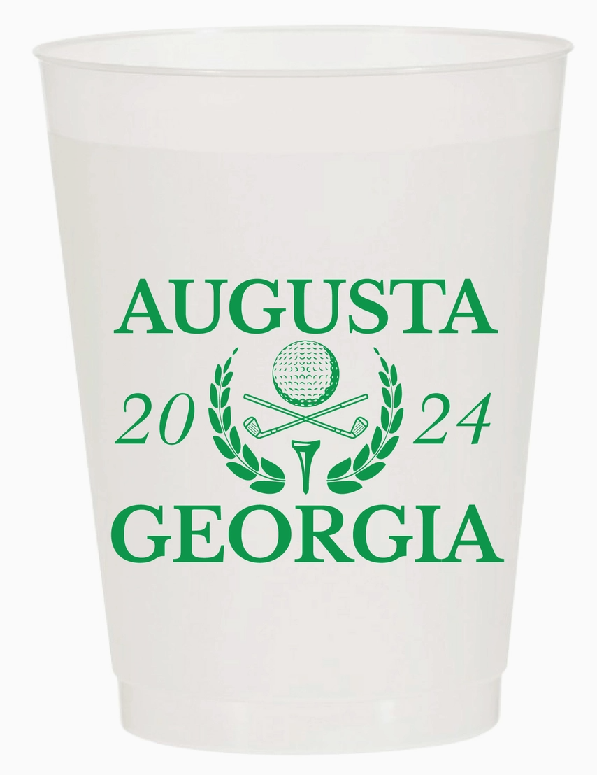 Augusta GA Frosted Cups