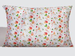 Elf X Periwinkle Christmas Pillowcase