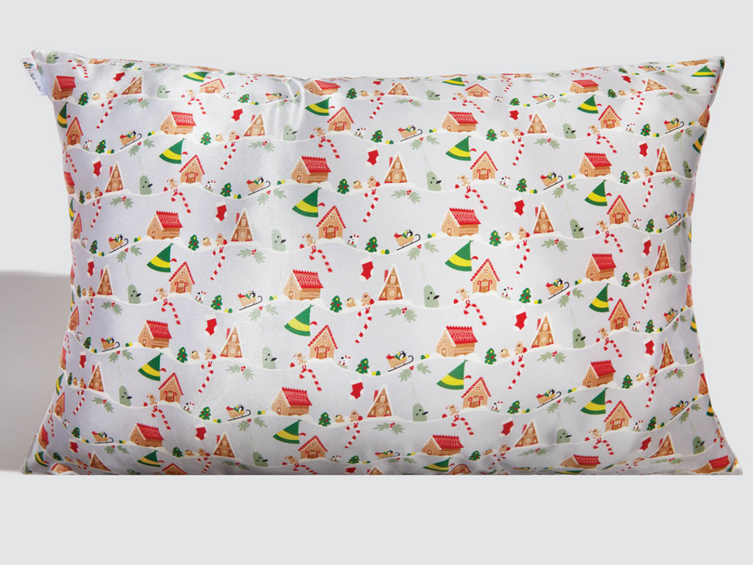 Elf X Periwinkle Christmas Pillowcase